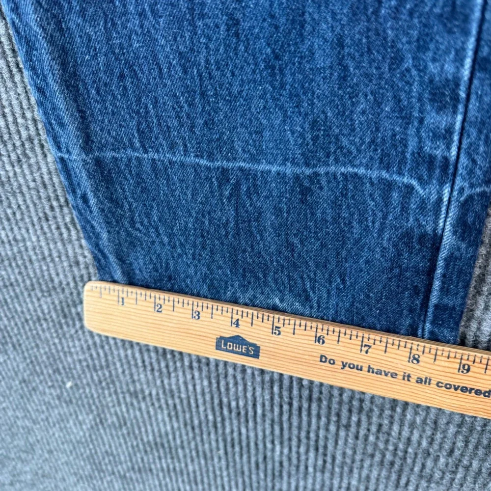 Levi's 501 Straight Leg‎ Jeans Mens W36 L29 Dark Wash Denim Blue